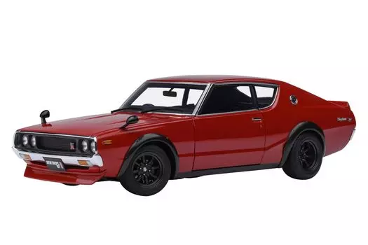 AUTOart 118 Nissan Skyline 2000GT-R (KPGC110) Тюнингованная версия, красный, готовый продукт 77468