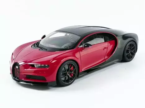 AUTOart 1/18 Bugatti Chiron Sport 2019 Red/Carbon Black Finished Product 70996