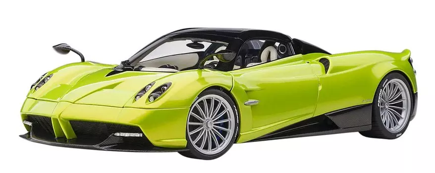 AUTOart 1/18 Pagani Huayra Roadster металлик светло-зеленый готовый продукт 78288