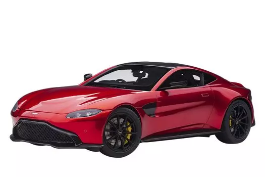 AUTOart Aston Martin Vantage 2019 Hyper Black Roof Готовый продукт 70277 1/18 Красный/Карбон