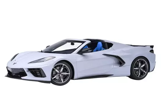 AUTOart Chevrolet Corvette Stingray Z51 Серый металлик Готовый продукт 1/18 (C8)