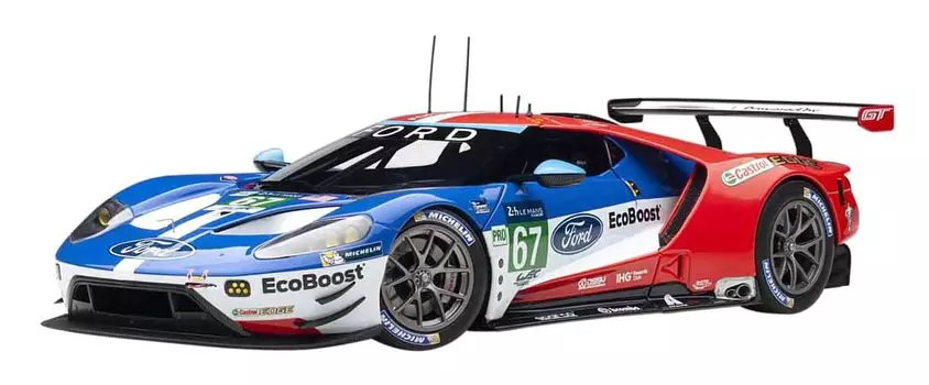 AUTOart Ford GT 2017 Le Mans 24 Hours LMGTE Pro Class 2nd Place Completed Product 81710 1/18 #67