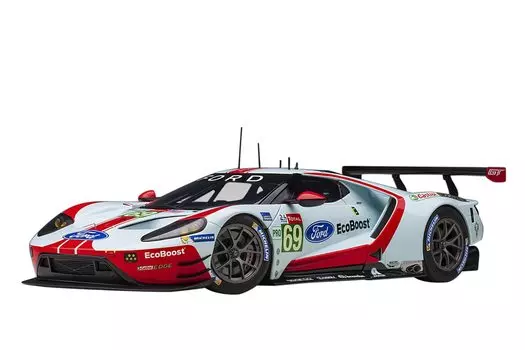 AUTOart Ford GT 2019 Le Mans 24 Hours LMGTE Pro Class Light Готовый продукт 81913 1/18 #69 Синий/Красный