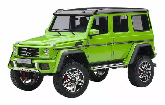 AUTOart G500 Squared Green Готовый продукт 1/18 Mercedes-Benz 44 зелёный