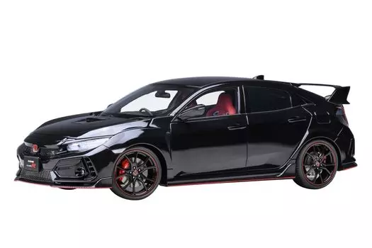 AUTOart Honda Civic Type R 2021 Crystal Black Pearl Готовый продукт 1/18 (ФК8)