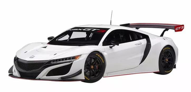 AUTOart Honda NSX GT3 2018 Белый Готовый продукт 81898 1/18 белый