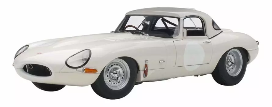 AUTOart Jaguar Lightweight E Type Белый Готовый продукт 1/18