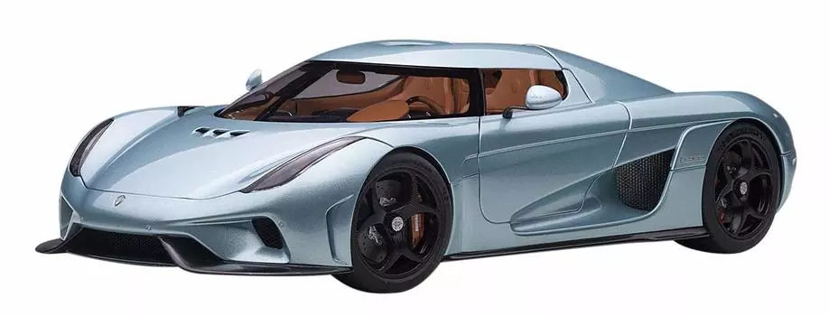 AUTOart Koenigsegg Regera Metallic Light Blue Готовый продукт 79028 1/18 синий