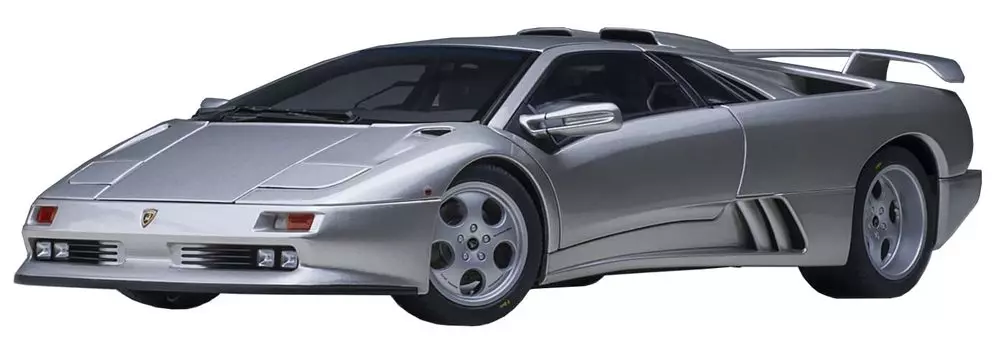AUTOart Lamborghini Diablo SE30 Jota Silver Готовый продукт 79143 1/18 ТИТАН/Металлик