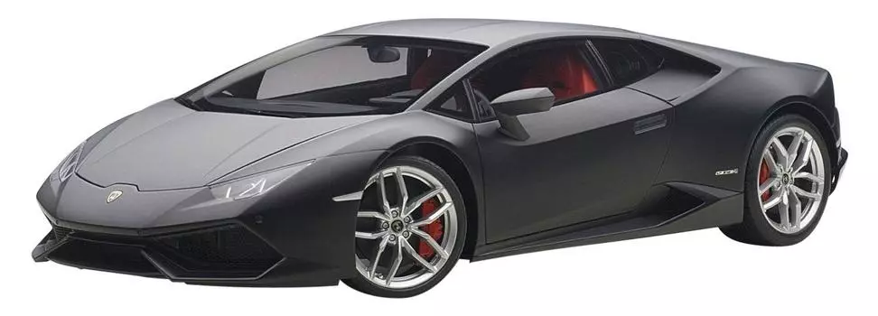 AUTOart Lamborghini Huracan матово-черный 1/12 LP610-4 чёрный