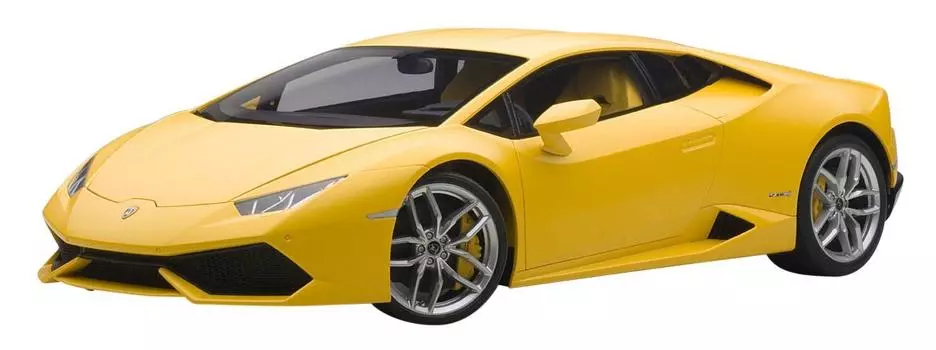 AUTOart Lamborghini Huracan матово-желтый 1/12 LP610-4 жёлтый