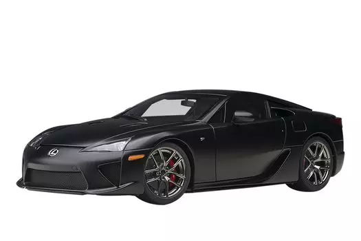 AUTOart Lexus LFA Завершенный продукт 1/18 (Матовый черный) чёрный