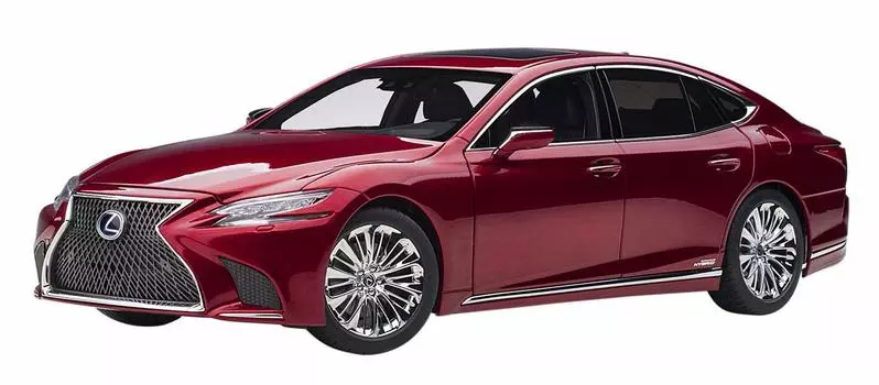 AUTOart Lexus LS500h металлик темно-красный салон черный готовый продукт 78869 1/18 цвет