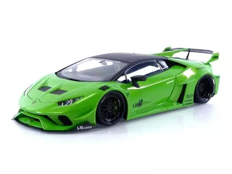 AUTOart Liberty Walk Works Lamborghini Huracan GT Pearl Green Готовый продукт 1/18 LB-силуэт