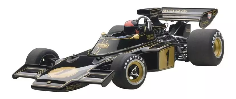 AUTOart Lotus 72E 1973 Эмерсон Фиттипальди водитель 1/18 #1 (с фигурой)