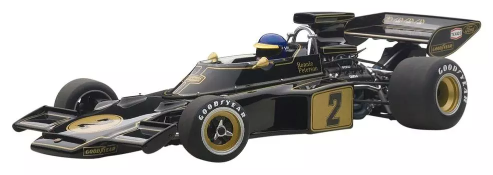 AUTOart Lotus 72E 1973 Ронни Петерсон водитель 1/18 #2 (с фигурой)