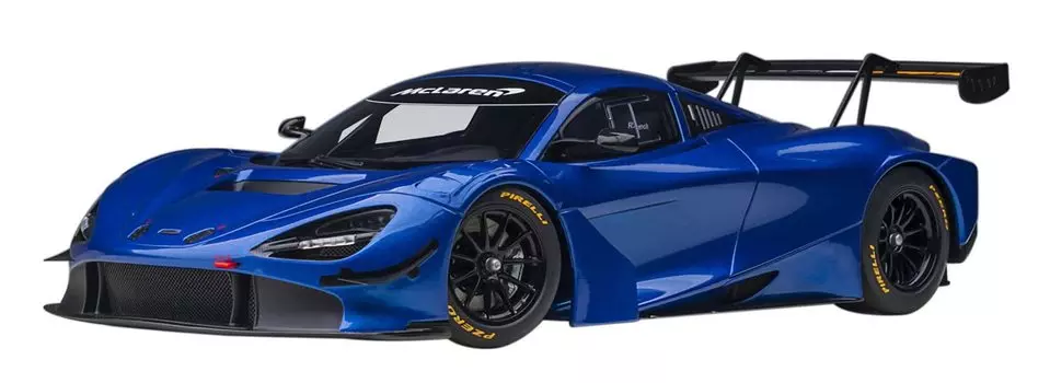 AUTOart McLaren 720S GT3 металлик синий готовый продукт 81970 1/18