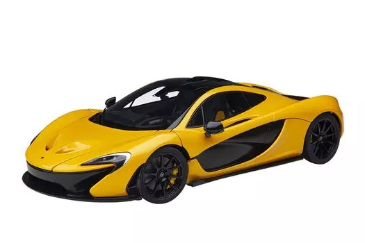 AUTOart McLaren P1 Желтый Завершенный Продукт 1/18 (Металлик желтый/черный и сиденье)