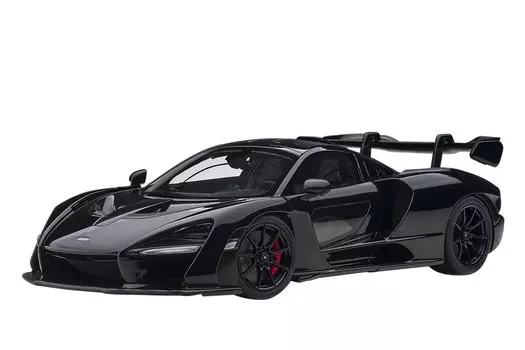 AUTOart McLaren Senna Черный Готовый продукт 76076 1/18 чёрный