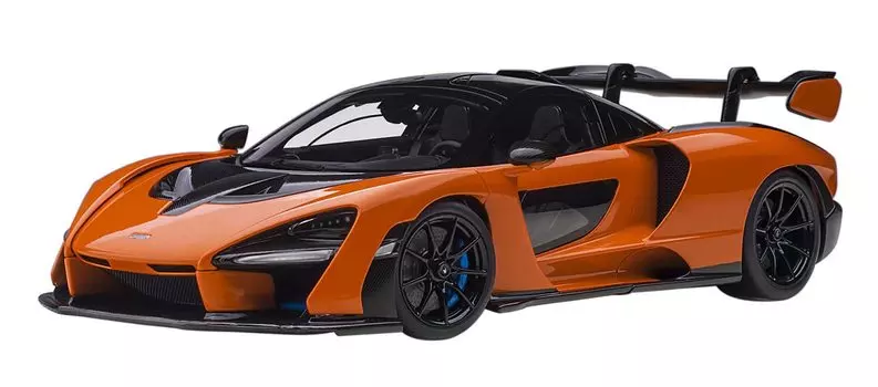 AUTOart McLaren Senna Orange Готовый продукт 76078 1/18