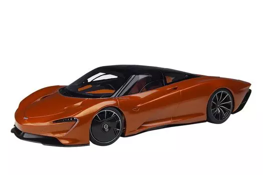 AUTOart McLaren Speedtail Metallic Orange Готовый продукт 1/18