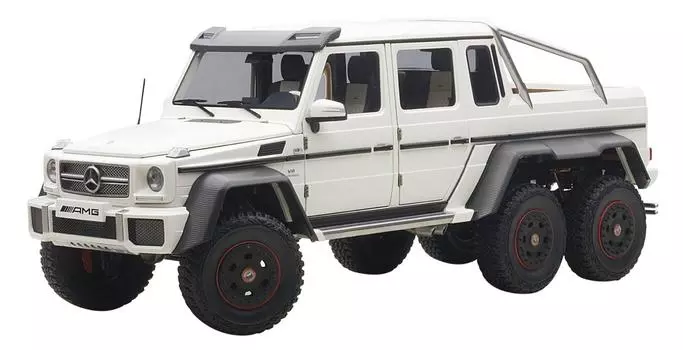 AUTOart Mercedes Benz G63 AMG 6X6 1/18 (Матовый белый)