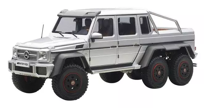 AUTOart Mercedes Benz G63 AMG 6X6 1/18 (Серебряный)