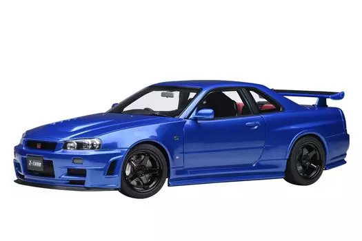 AUTOart Nismo R34 Bayside Blue Готовый продукт 1/18 GT-R Z-tune