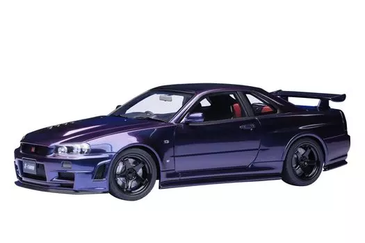 AUTOart Nismo R34 Midnight Purple III Готовый продукт 1/18 GT-R Z-tune