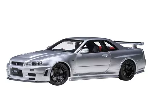 AUTOart Nismo R34 Silver Готовый продукт 1/18 GT-R Z-tune Z-tune серебряный