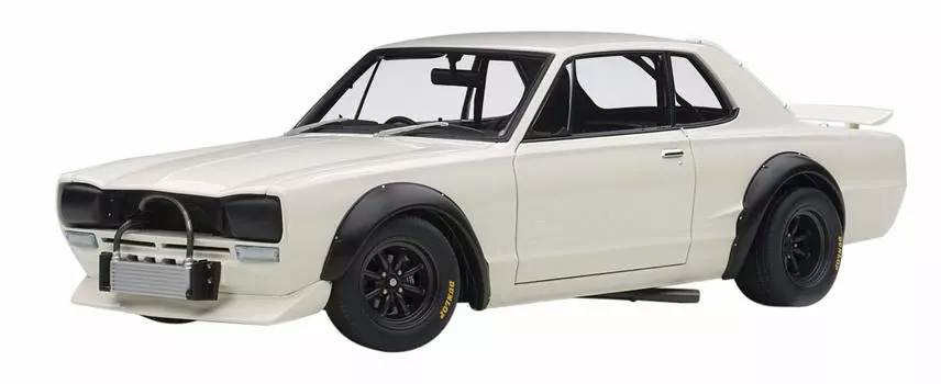AUTOart Nissan Skyline Racing 1972 Белый Готовый Продукт 1/18 GT-R (KPGC10) белый