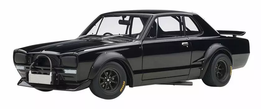 AUTOart Nissan Skyline Racing 1972 Черный Готовый Продукт 1/18 GT-R (KPGC10) чёрный