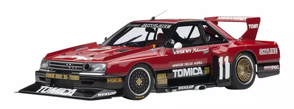 AUTOart Nissan Skyline RS Turbo Super Silhouette 1982 Масахиро Хасеми Завершенный продукт 1/18 #11