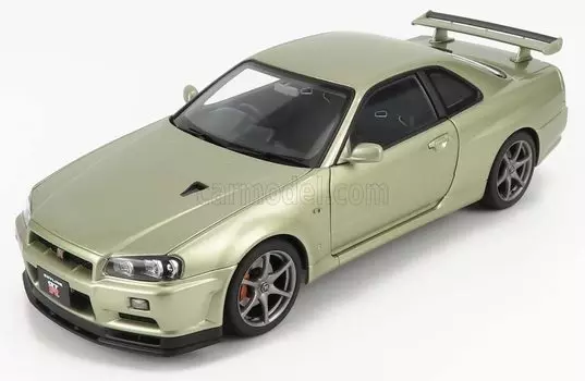 AUTOart Nissan Skyline V Spec II Nur Millennium Jade Готовый продукт 77404 1/18 GT-R (Р34)