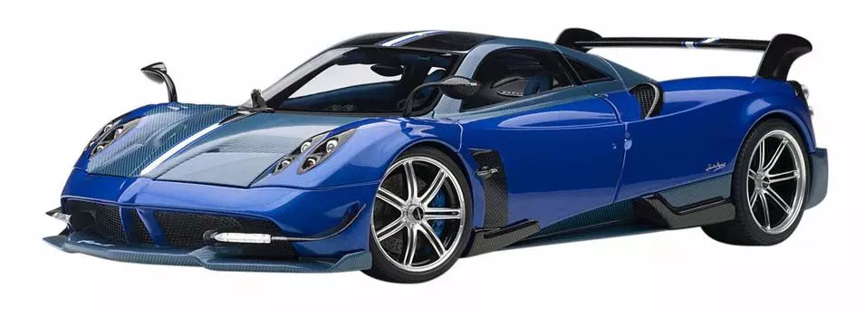 AUTOart Pagani Huayra BC Metallic Carbon Готовый продукт 78277 1/18 Синий/Синий синий