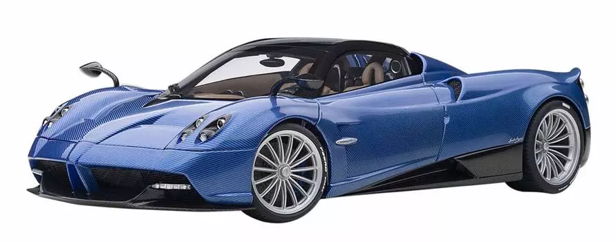AUTOart Pagani Huayra Roadster Blue Carbon Готовый продукт 78286 1/18 синий