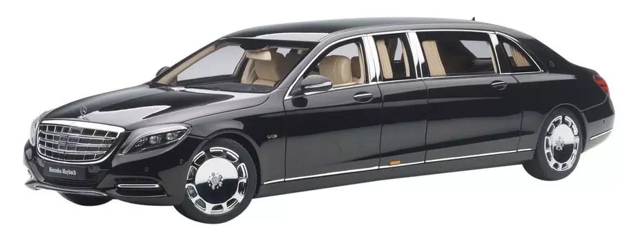 AUTOart S 600 Pullman Black Готовый продукт 1/18 Mercedes-Maybach