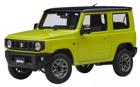 AUTOart Suzuki Jimny Крыша Готовый продукт 78501 1/18 (JB64) Желтый/черный жёлтый