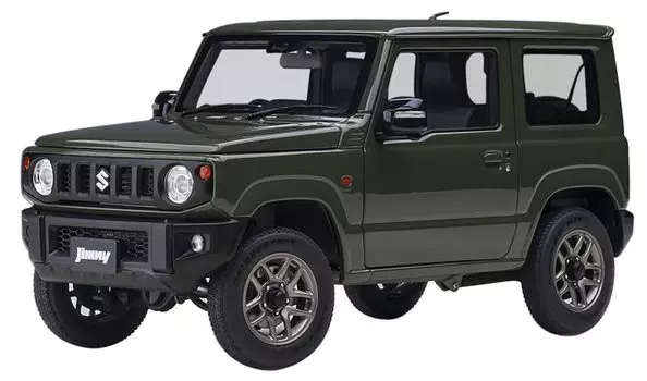 AUTOart Suzuki Jimny Moss Green Готовый продукт 78504 1/18 (JB64) зелёный