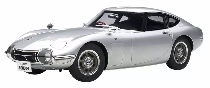 AUTOart Toyota 2000GT Silver 1/18 серебряный