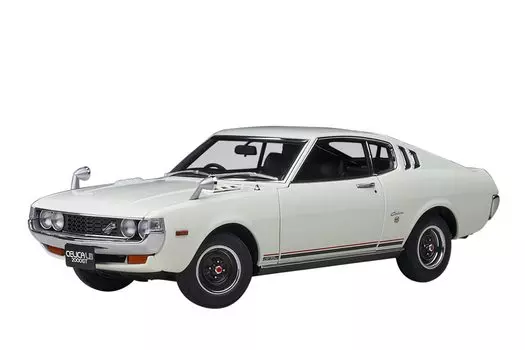 AUTOart Toyota Celica Liftback 2000GT 1973 Белый Готовый продукт 1/18 (РА25)