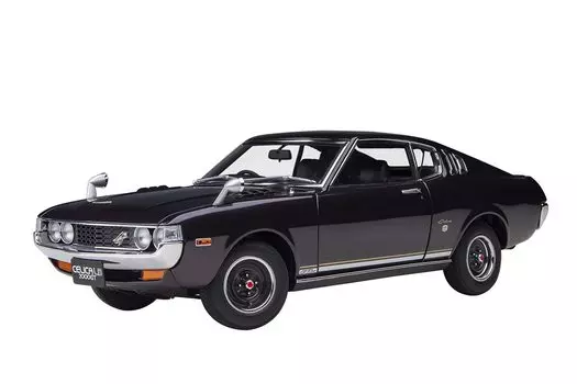 AUTOart Toyota Celica Liftback 2000GT 1973 Темно-фиолетовый металлик Готовый продукт 1/18 (РА25)