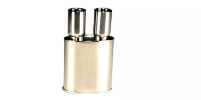 AUTOartDESIGN Muffler Salt Pepper Grinder Finished Product &