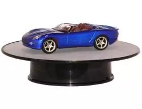 AUTOartDESIGN Поворотный стенд Средний диаметр Готовое изделие 25,5 см (Серебряный)