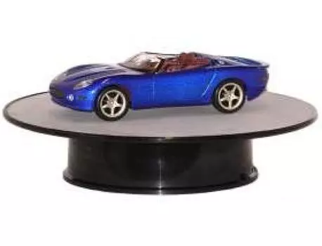 AUTOartDESIGN Поворотный стенд Средний диаметр Готовое изделие 25,5 см (Серебряный) серебряный