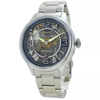 Automatic Automatic Skeleton Stainless Steel Silver Thomas Earnshaw [Earnshaw] Men s ES-8231-11 [Item] серебряный