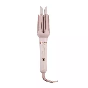 Автоматическая плойка не вредит волосам, 32-миллиметровая насадка для завивки с отрицательными ионами, длительная фиксация, завивка крупными волнами, ленивая плойка W888Q розовый