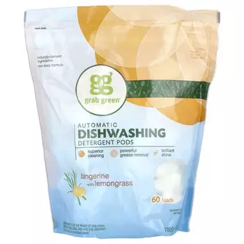 Automatic Dishwashing Detergent, Tangerine with Lemongrass, 2 lbs 4 oz (1080 g)