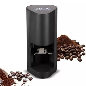 Automatic Espresso Tamper with Digital Display Touchscreen 5-30KG Powder Pressing Pressure EU plug чёрный