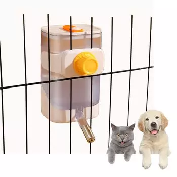 Automatic Feeder Automatic Waterer for Cats and Feeding Plastic Pet Can Leave Convenient to Prevents Large Capacity Dogs, Drinker, Bottle, Bowl,